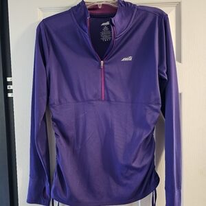 Ladies Avia 1/4 zip pullover, size M